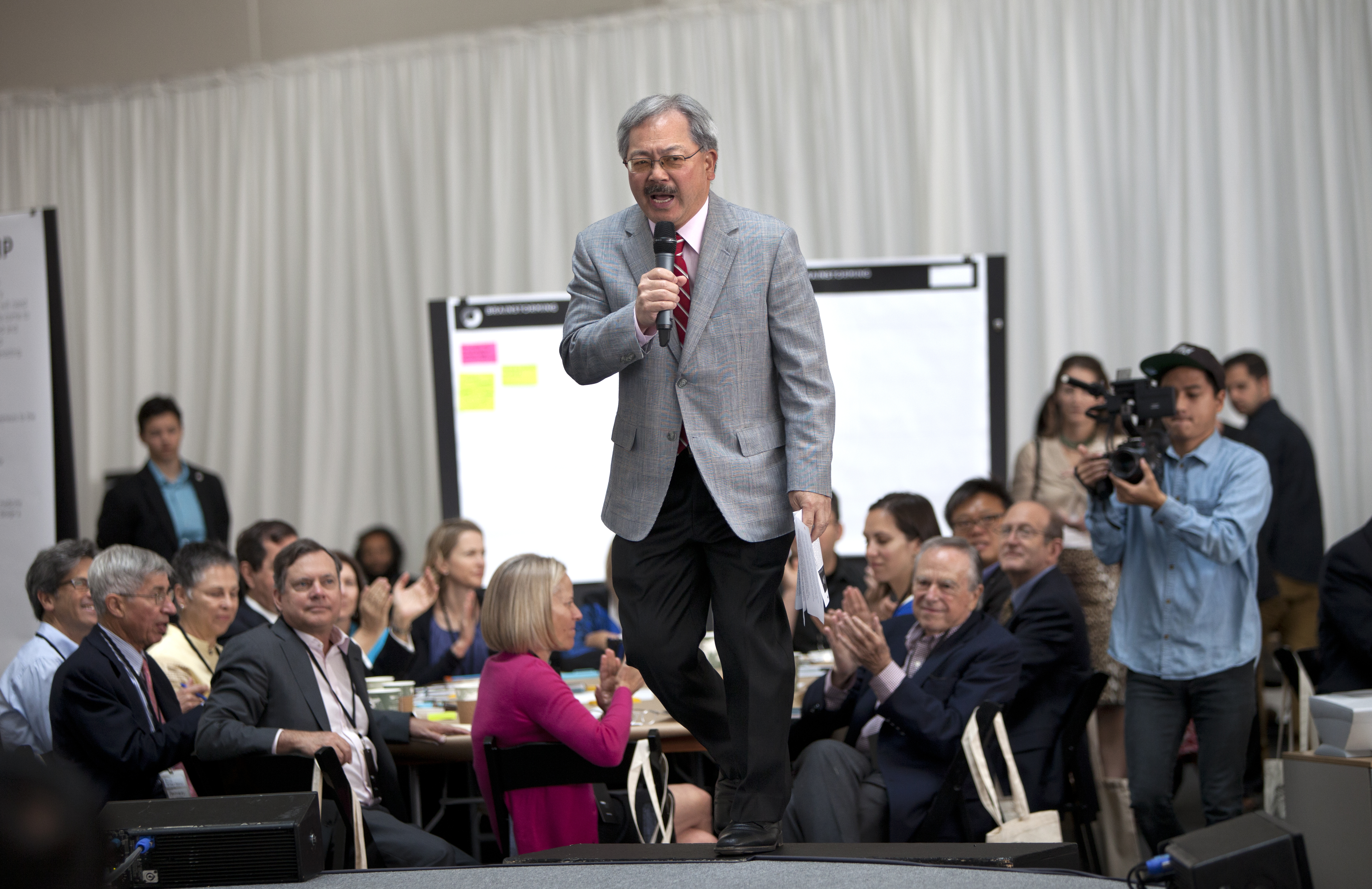 San Francisco Mayor Lee welcomes participants to the City and Mission Bay, a thriving center of energy, innovation and discovery.