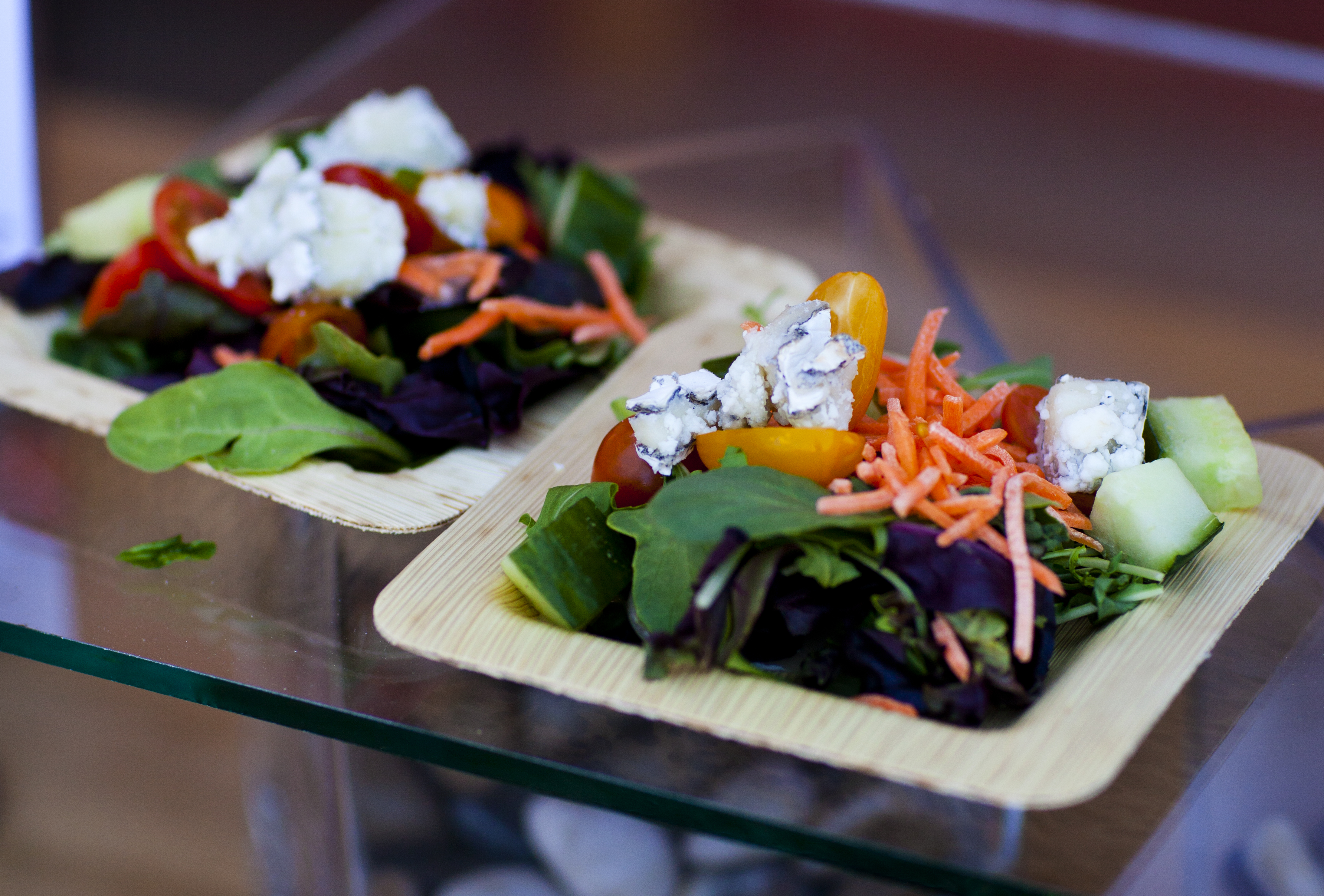 Food served at the OME Precision Medicine Summit on May 2 and 3 featured produce from local and sustainable farmers.