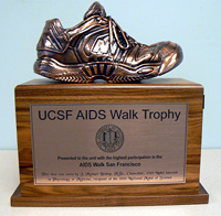 UCSF AIDS Walk Trophy