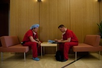 Doctors in lounge Doctors in lounge