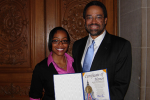 Supervisor Malia Cohen and Andre Campbell, MD