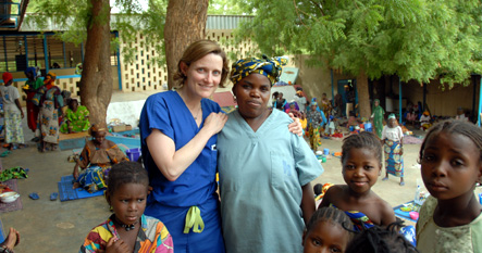 Sharon Knight in Niger
