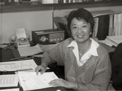 Mary Anne Koda-Kimble as a young faculty member with the Department of Clinical 
