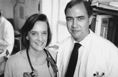 Paul Volberding, MD, and wife Molly Cooke, MD