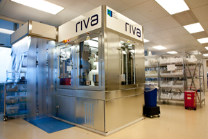 RIVA machine, which compounds chemotherapeutic drugs.