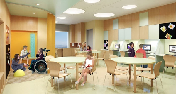 UCSF Benioff Children’s Hospital on-site classroom