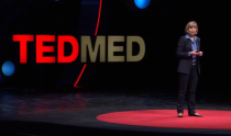 Chancellor Susan Desmond-Hellmann speaking at TEDMED
