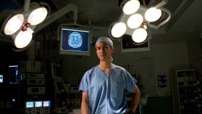 a doctor in the operating room