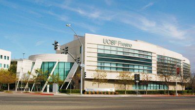 exterior of UCSF Fresno building