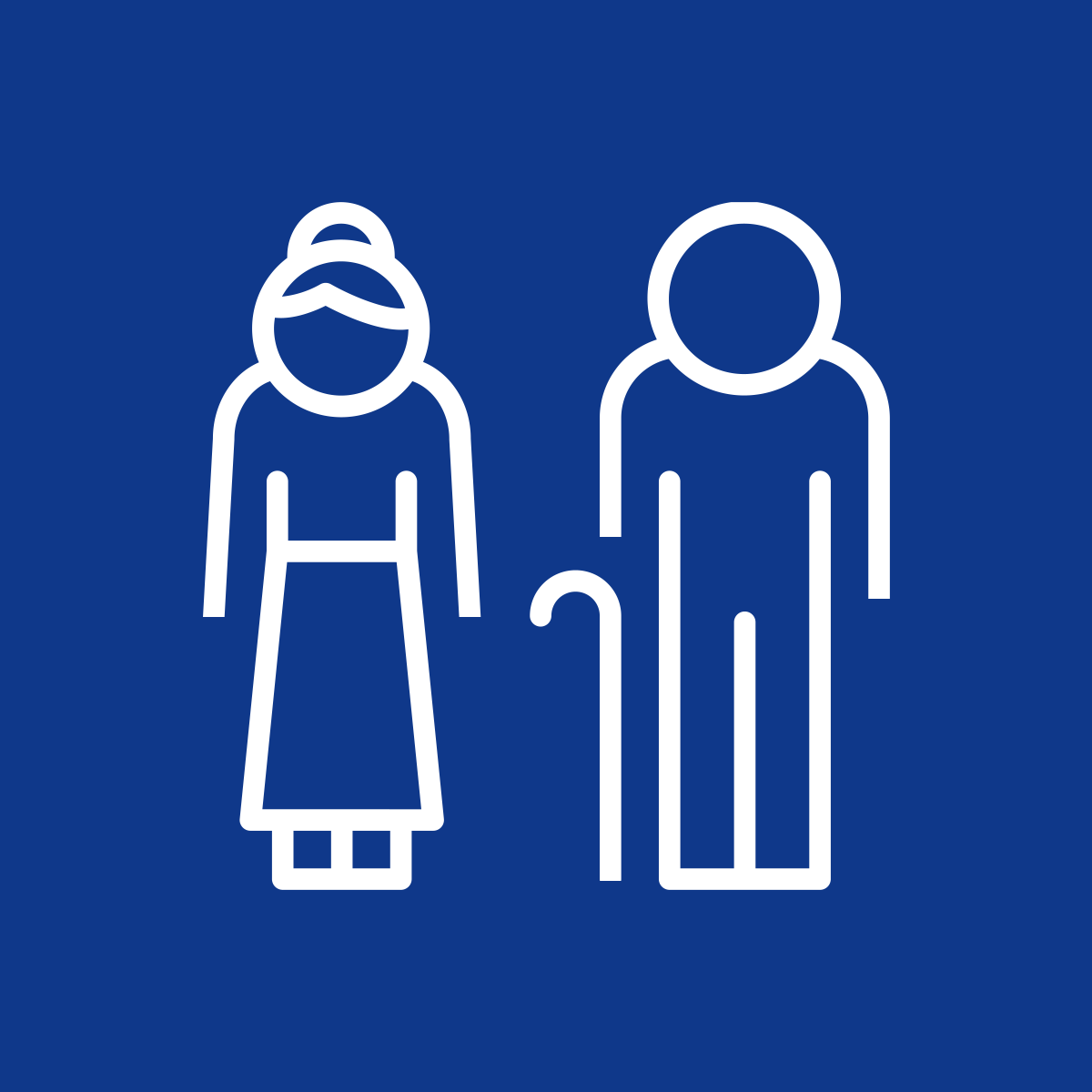 Icon of an older man and woman