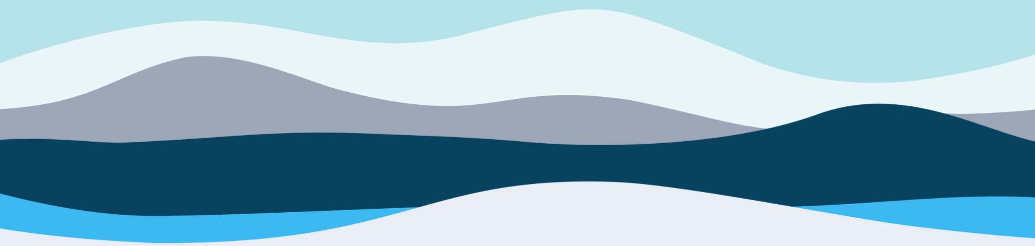 Wave patterns in various hues of blue, grey and green.