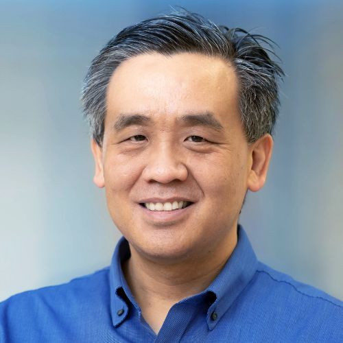 Smiling portrait of Charles Chiu