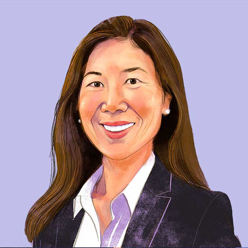 Illustration of Lisa Oei
