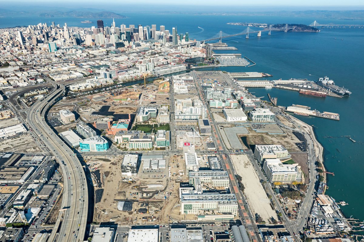 Bay Area aerial view 