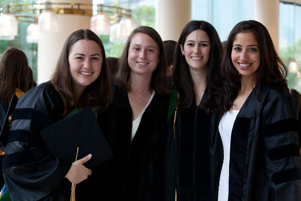 Graduating seniors of the UCSF School of Medicine's Class of 2013 gather at Davies Symphony Hall for the commencement ceremony on May 16. 