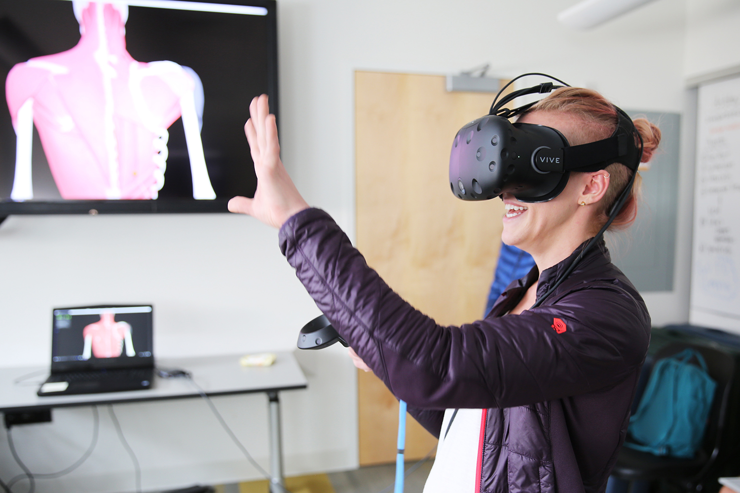 human body educational vr