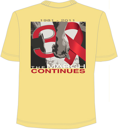 UCSF AIDS Walk T-shirt