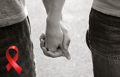 Stock image of couple holding hands