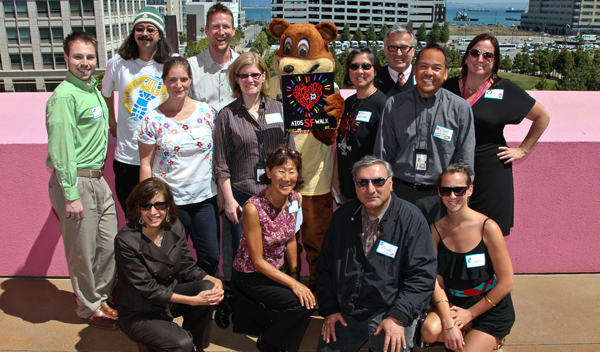 UCSF AIDS Walk Team celebrates another successful year.