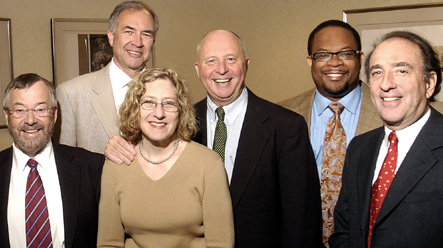  John Greenspan, Paul Volberding, Nancy Padian, Steve Morin, Malcolm John and Jay Levy