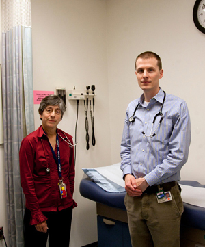 Steven DuBois, MD, and Kate Matthay, MD
