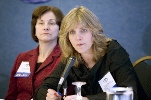 Laura Esserman, MD, MBA  with Janet Woodcock, MD,