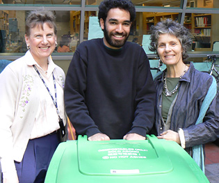 From left: Adele Dow, David Siddiqui and Kathryn Hyde