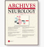 Archives of Neurology cover