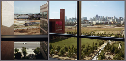 Ari Marcopoulos' digital images of the Mission Bay campus