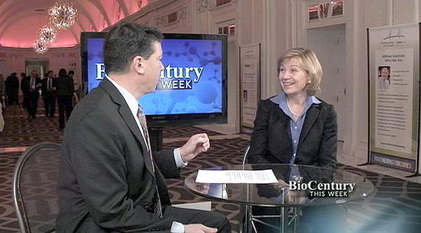 UCSF Chancellor Susan Desmond-Hellmann is interviewed for "BioCentury This Week"