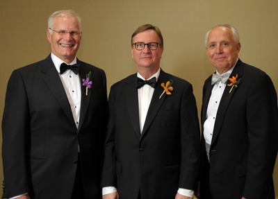 From left, Mark Laret, Sam Hawgood and Darrell Kirch