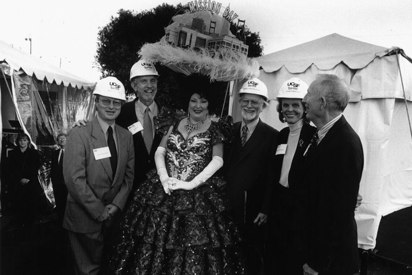 Mission Bay groundbreaking ceremony.