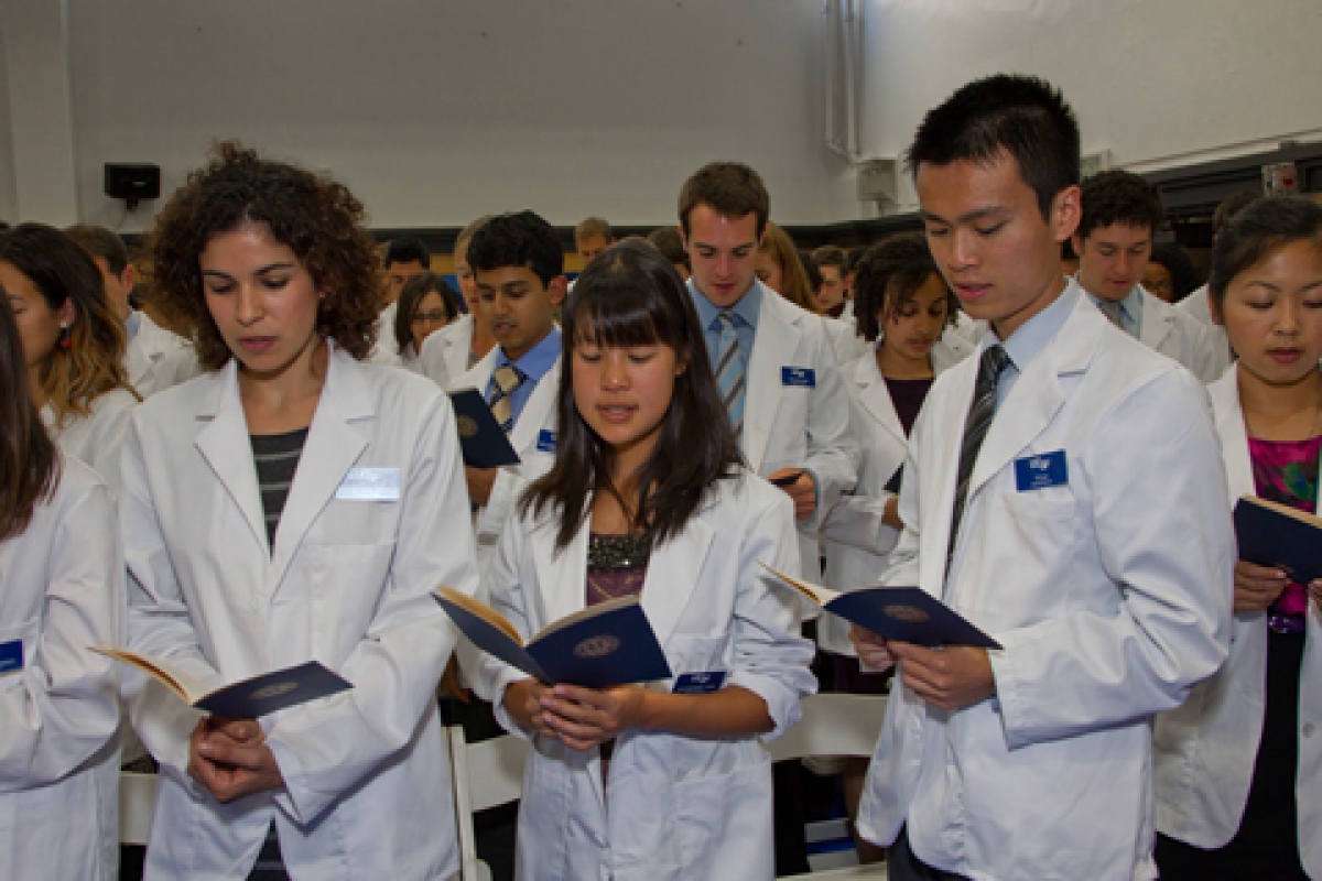White Coat Ceremony Marks Start of Medical School at UCSF UC San