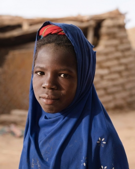 Rural girl, Mali