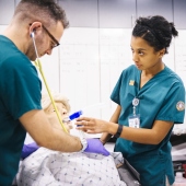 UCSF nursing students