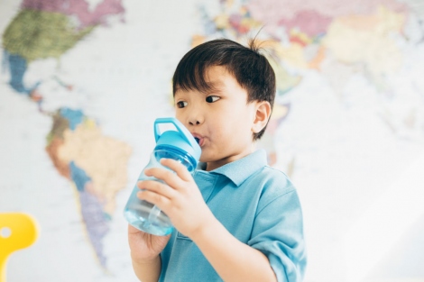 Water Dispensers, Cups Encourage School Children to Drink More, Study Shows