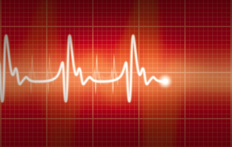 illustratin of a heart EKG