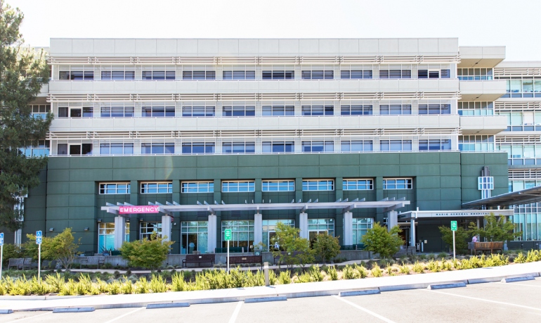 Marin General Hospital building. 