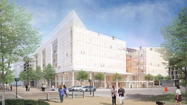 rendering of new Weill Neurosciences Building