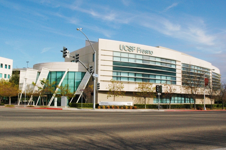 UCSF Fresno Center for Medical Education and Research building.