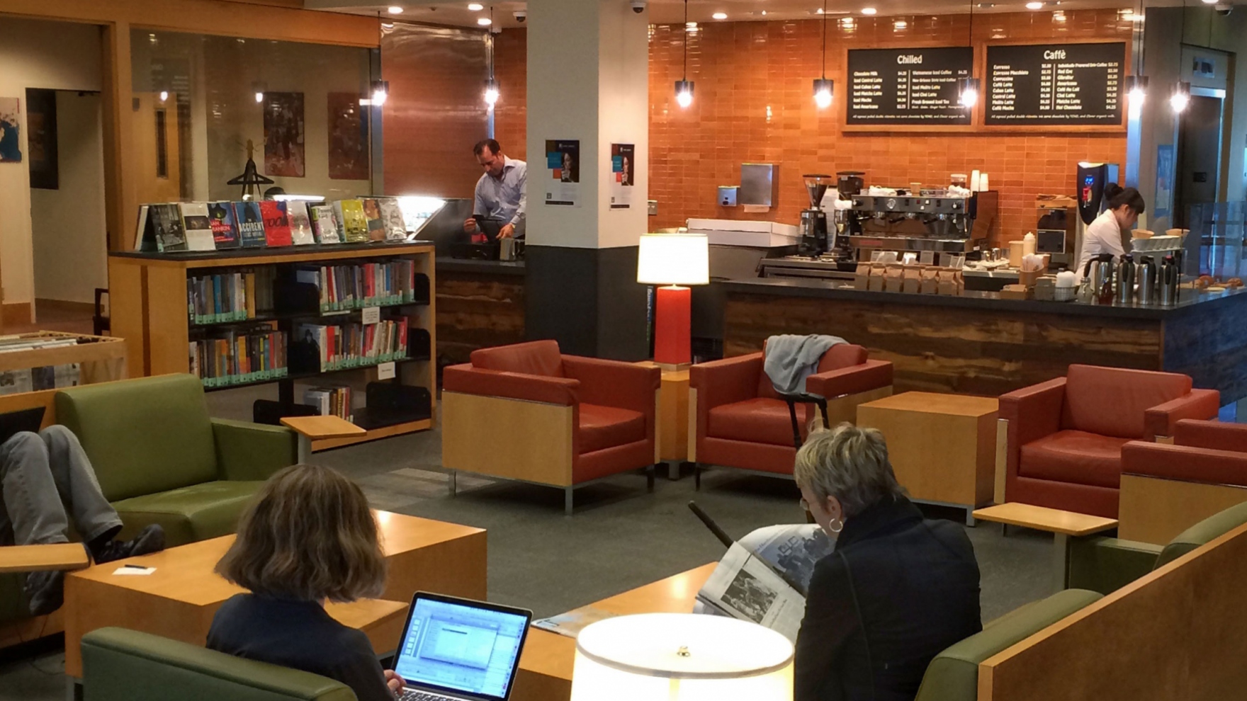 New Coffee Bar Adds Flavor to a Modern UCSF Library UC San Francisco