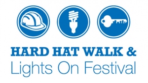 Hard Hat Walk. Lights On Festival