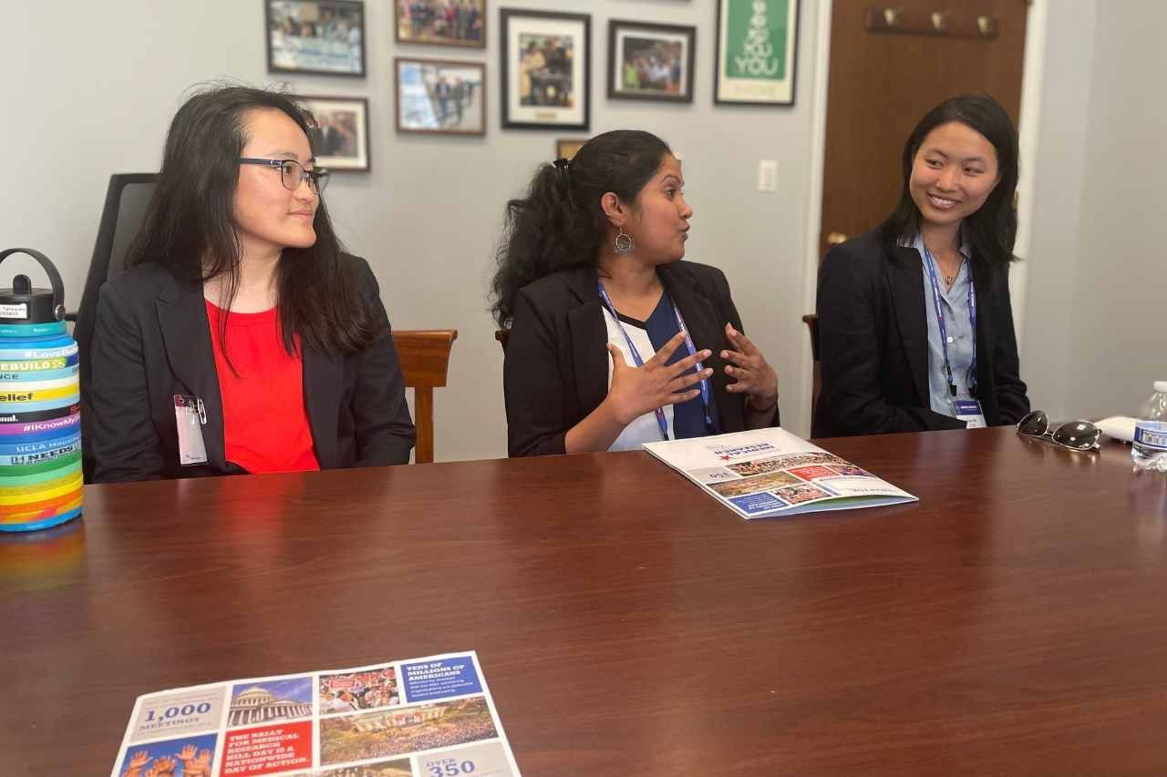 UCSF students explain impact of NIH funding on research