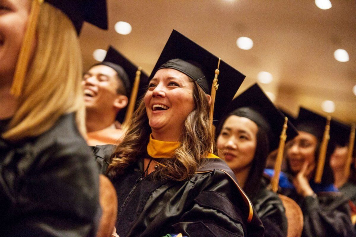 UCSF grad students in regalia 