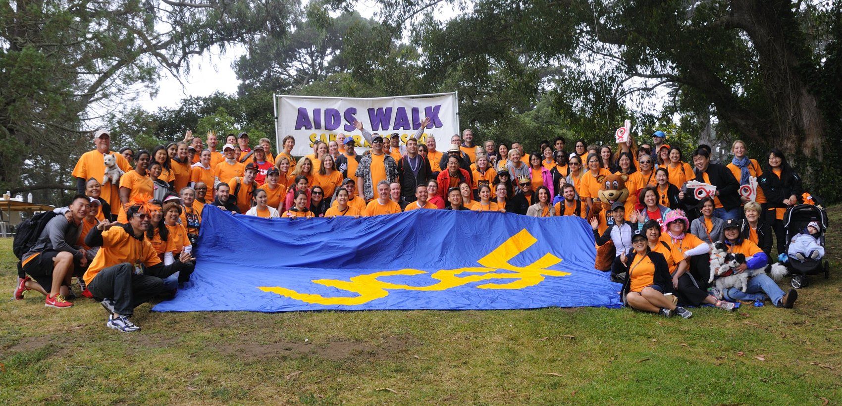 AIDS Walk San Francisco fundraising team