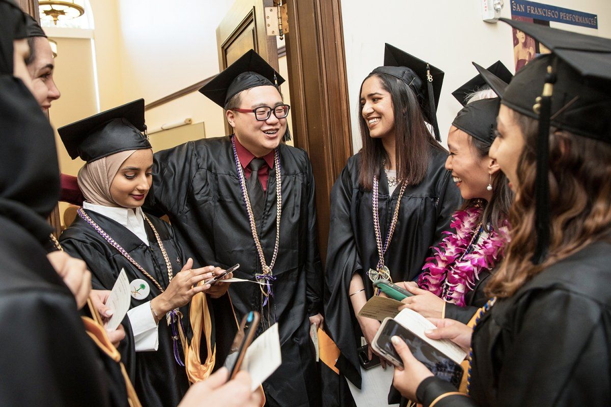 School of Dentistry students Mariesa Abad, Deemah Alhamadan, Teddy Dong, Muneet Shoker, Jacquelyn Lee and Carolina Montoya