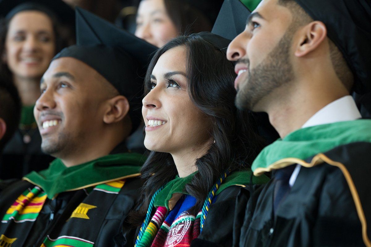 UCSF School of Medicine students Donald Richards, Adali Martinez and Matthew Vengalil
