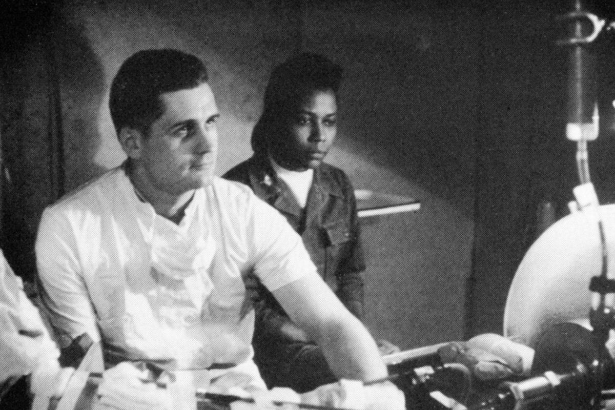 Holly Smith in the lab