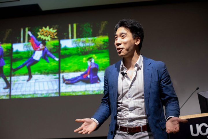 David Wu delivers his award-winning 2019 Grad Slam presentation