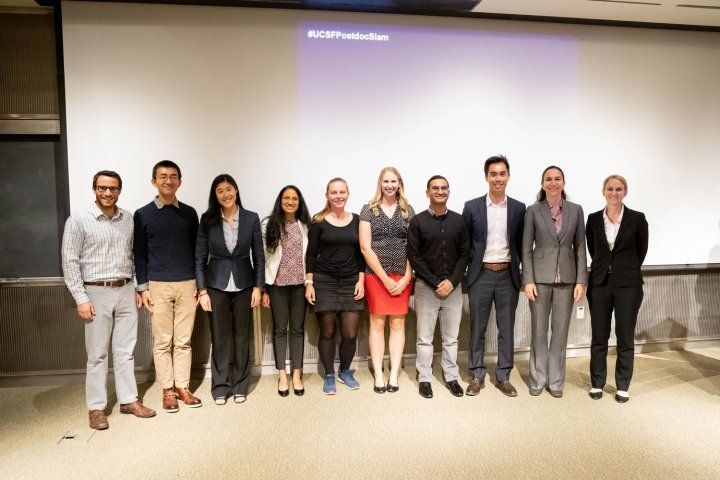 Finalists in Postdoc Slam 2019